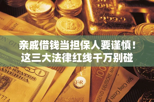 北京亲戚借钱当担保人要谨慎！这三大法律红线千万别碰